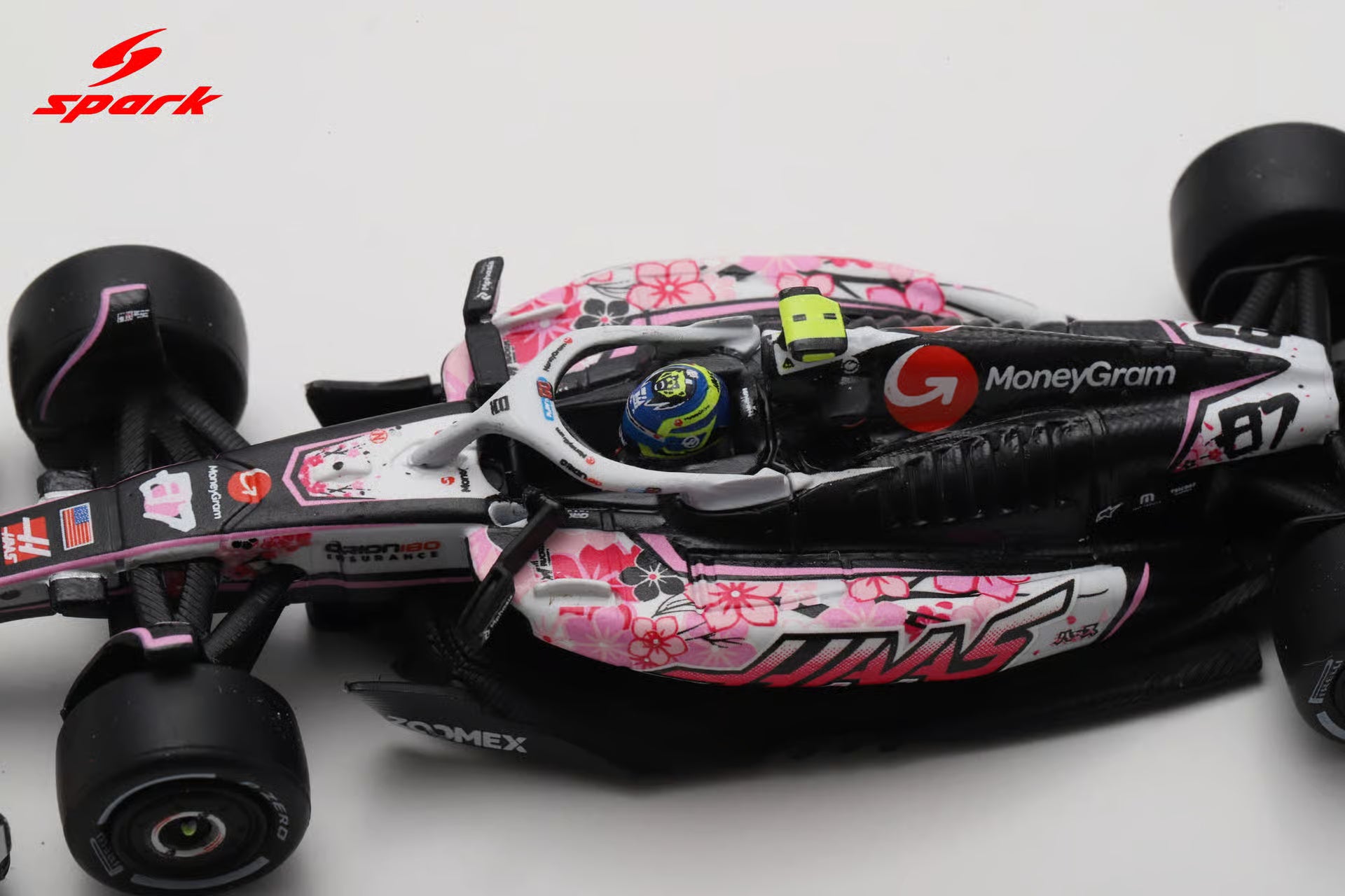Pre-Order Haas VF-25 No.87 MoneyGram Haas F1 Team Japanese GP 2025 Oliver Bearman 1:64