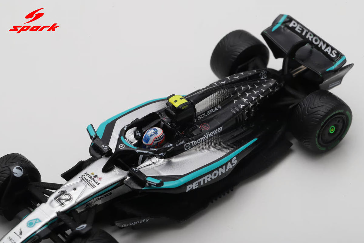 Mercedes W16 No.12 Mercedes-AMG PETRONAS Formula One Team 4th Australian GP 2025 Kimi Antonelli