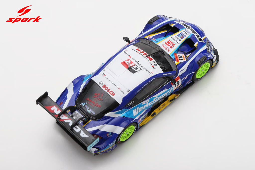 WedsSport ADVAN GR Supra TGR TEAM WedsSport BANDOH No.19 GT500 SUPER GT 2025 Y. Kunimoto - S. Sakaguchi