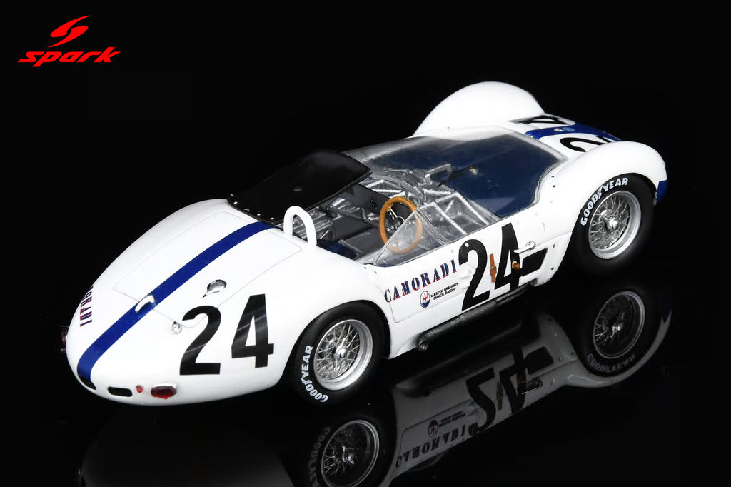 Maserati Tipo 61 No.24 24H Le Mans 1960 M. Gregory - C. Daigh 1:43
