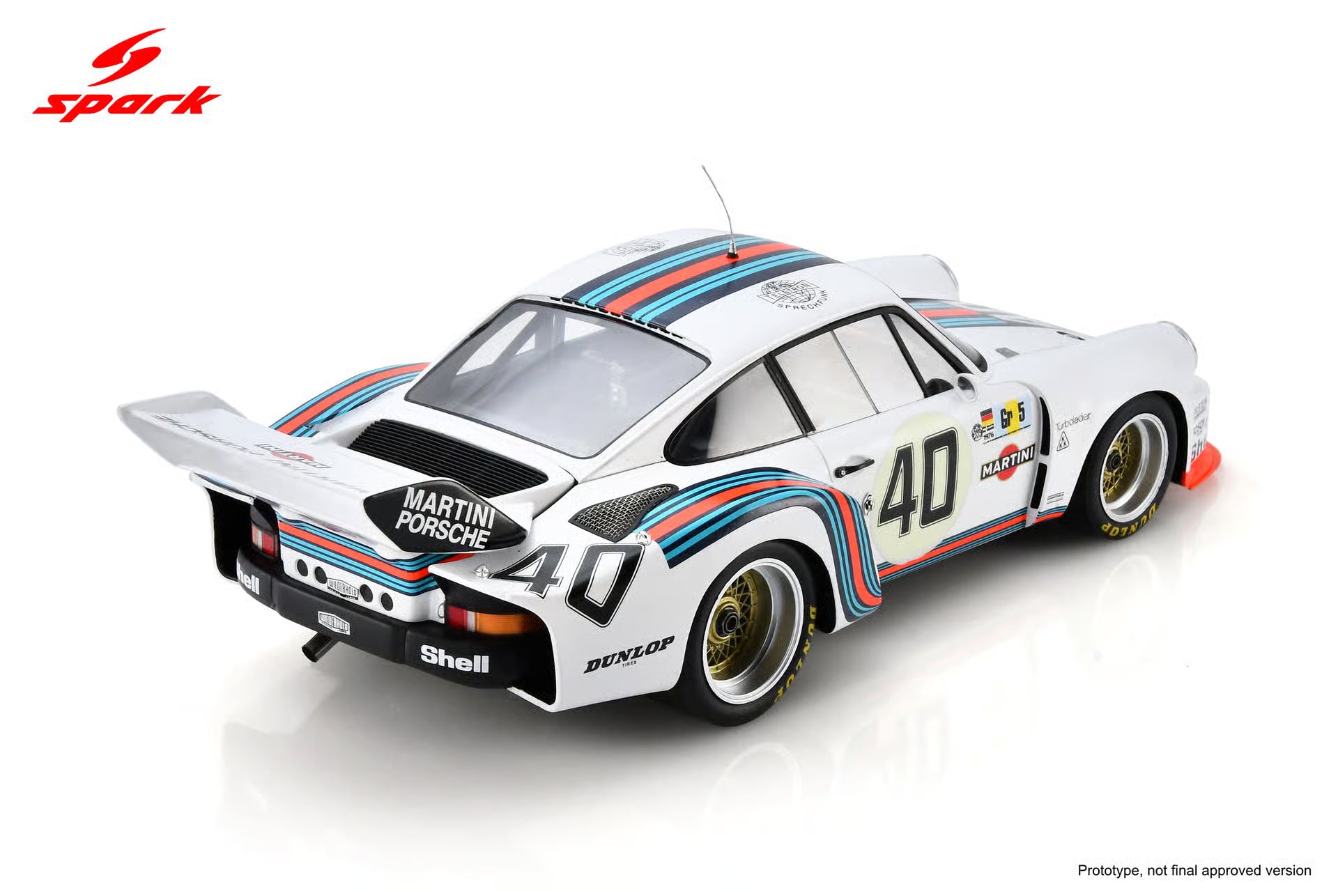 Pre-Order Porsche 935 No.40 Practice Le Mans 24H 1976 R. Stommelen - M. Schurti