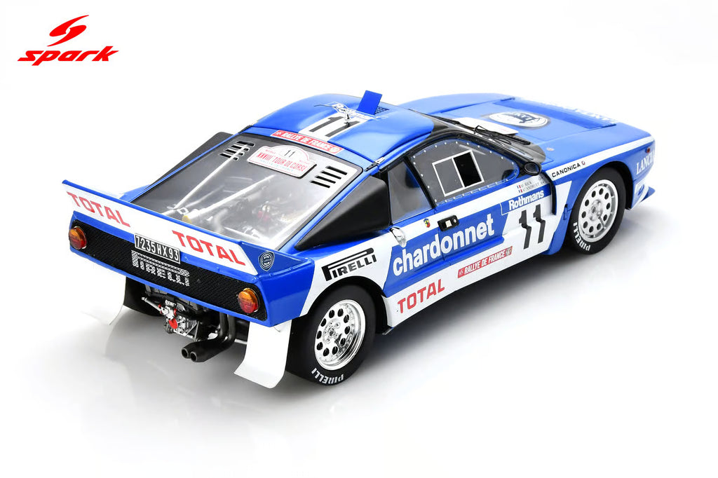 Pre-Order Lancia 037 Rally No.11 6th Tour de Corse 1984 Jean-Claude Andruet - Martine Rick-Place