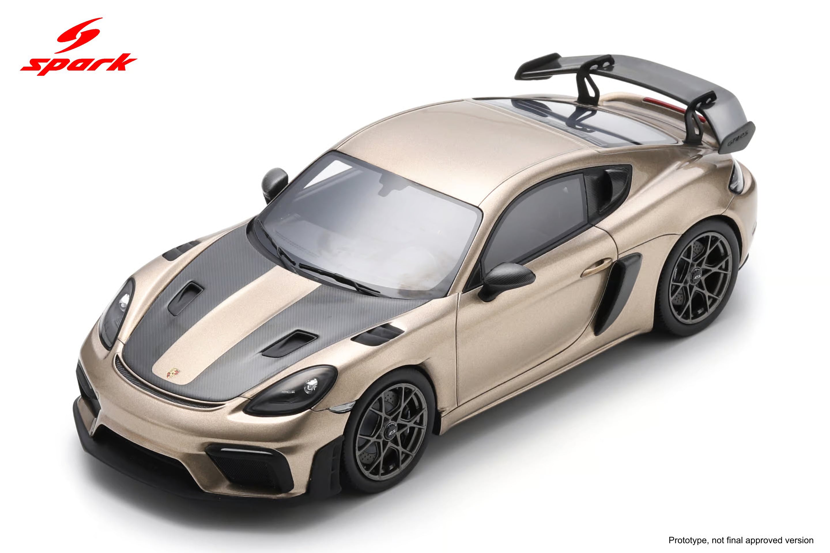 Pre-Order Porsche Cayman GT4 RS - Gold bronze metallic with Weissach package
