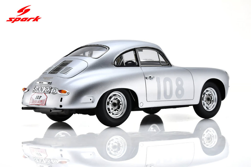 Pre-Order Porsche 356 BT5 1600GS Carrera GT No.108 Winner Tour De Corse 1960 Paul-Ernst Strähle -  Herbert Linge