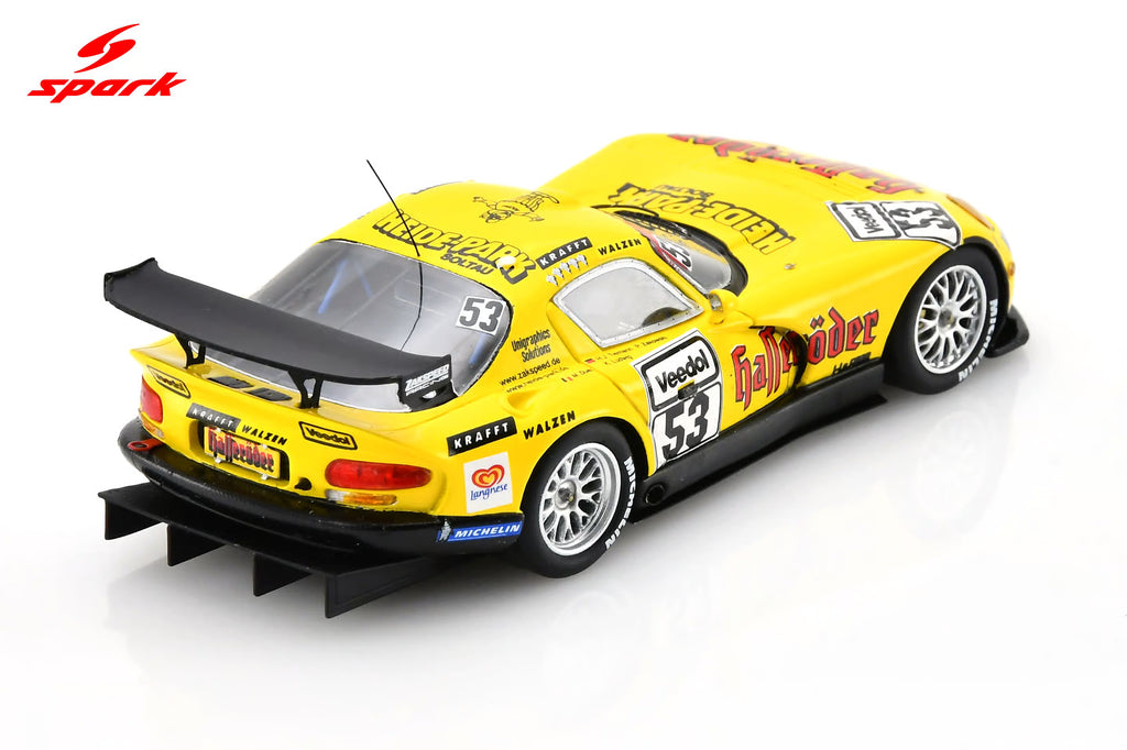 Pre-Order Chrysler Viper GTS-R No.53 Zakspeed Racing Winner Nürburgring 24H 1999 P. Zakowski - H-J. Tiemann - K. Ludwig - M. Duez