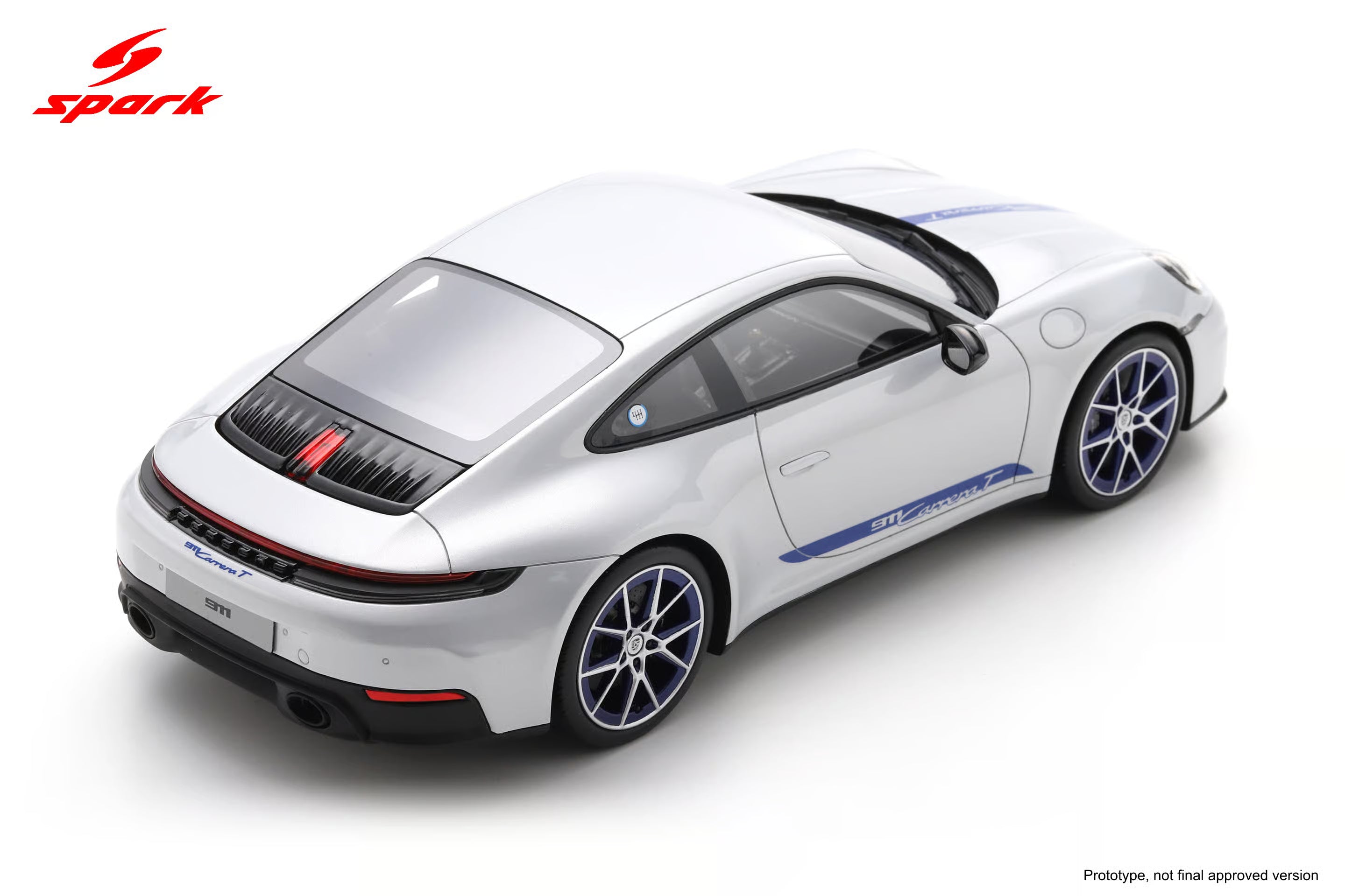 Pre-Order Porsche 911 Carrera T (992.2) - Ice Grey Metallic