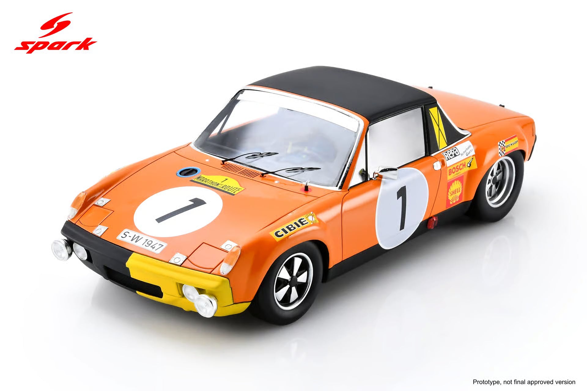 Pre-Order Porsche 914/6 No.1 Winner Marathon de la Route 1970 G. Larrousse - H. Marko - C. Haldi