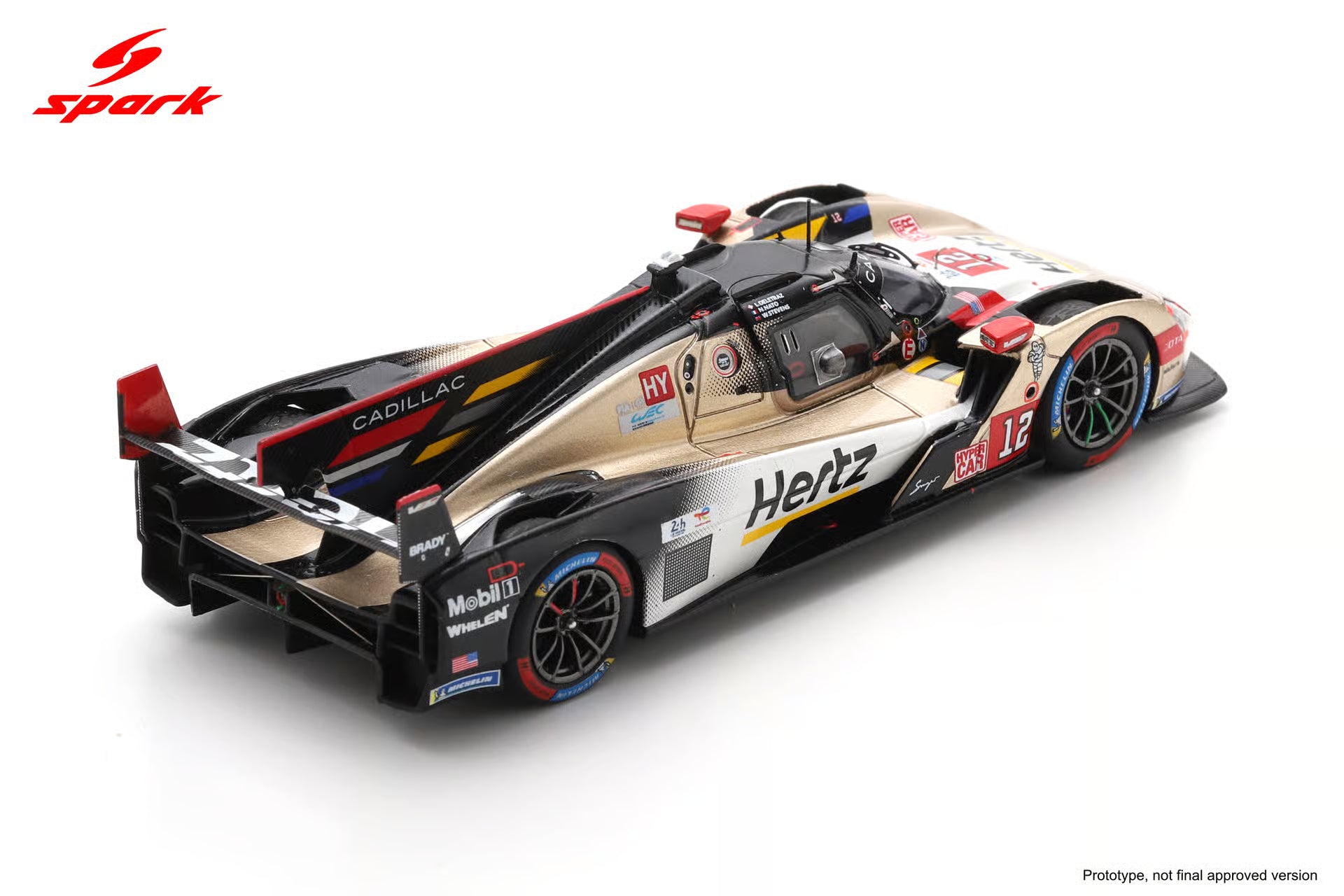Pre-Order Cadillac V-Series.R No.12 CADILLAC HERTZ TEAM JOTA 4th Le Mans 24H 2026 A. Lynn – W. Stevens – N. Nato