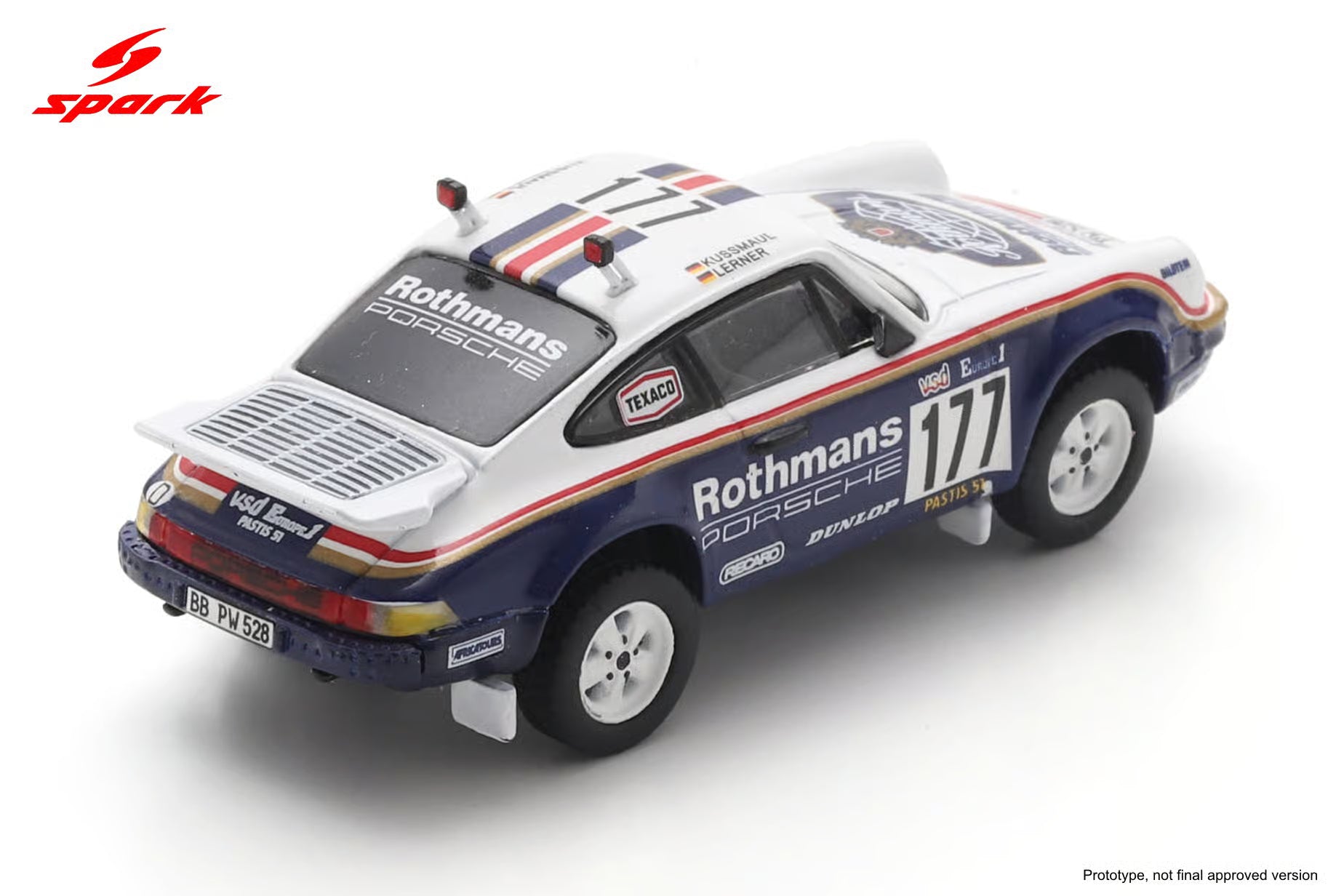 Pre-Order Porsche 953 No.177 Paris-Dakar Rally 1984 R. Kussmaul - E. Lerner