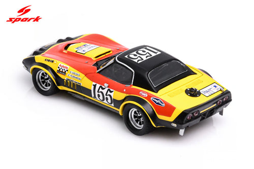 Chevrolet Corvette C3 No.155 Tour de France 1970 H. Greder - J-C. Perramond Limited 500 1:43