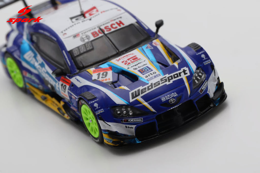 WedsSport ADVAN GR Supra TGR TEAM WedsSport BANDOH No.19 GT500 SUPER GT 2025 Y. Kunimoto - S. Sakaguchi