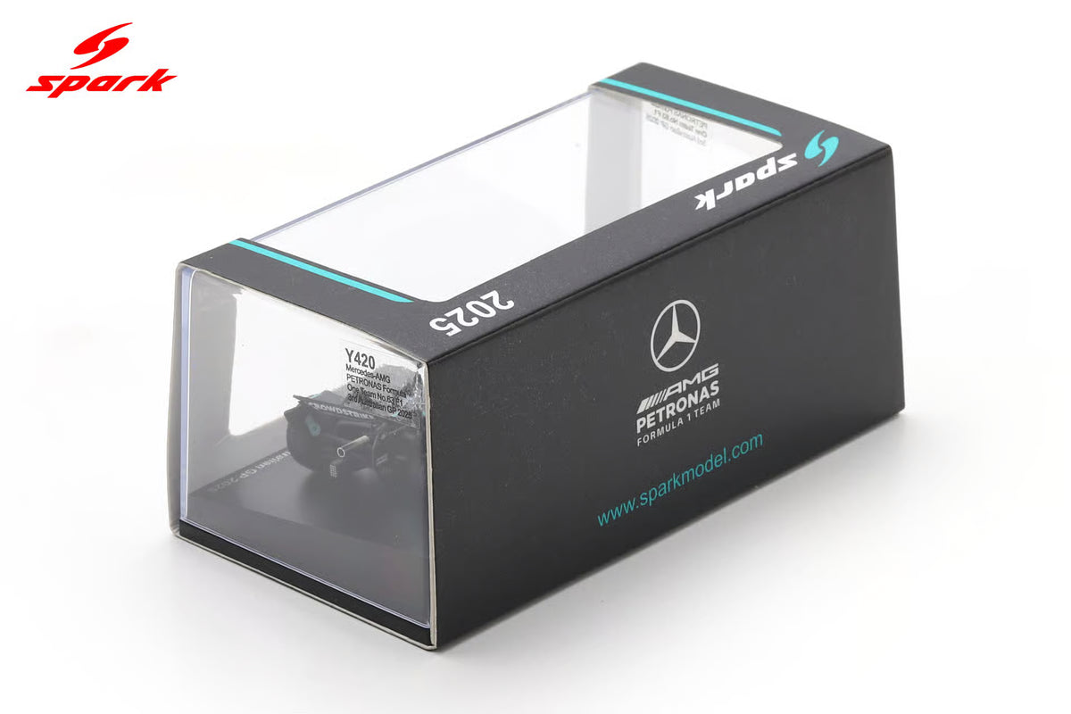 Mercedes W16 No.63 Mercedes-AMG PETRONAS Formula One Team 3rd Australian GP 2025 George Russell
