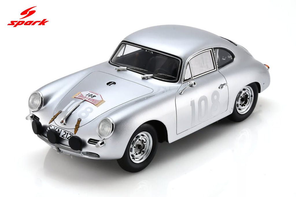 Pre-Order Porsche 356 BT5 1600GS Carrera GT No.108 Winner Tour De Corse 1960 Paul-Ernst Strähle -  Herbert Linge
