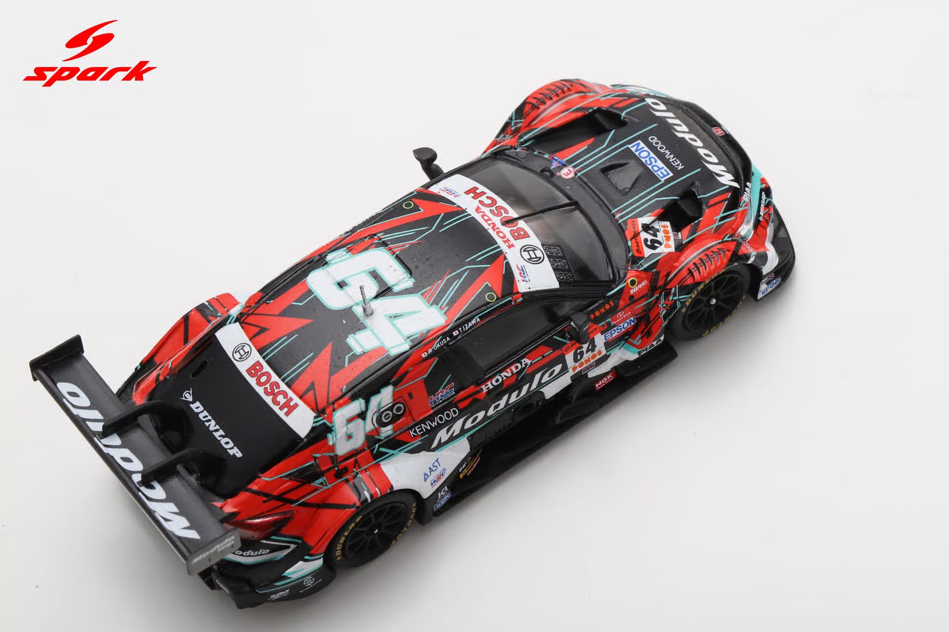 Modulo CIVIC TYPE R-GT Modulo Nakajima Racing No.64 GT500 SUPER GT 2025 T. Izawa - R. Okusa