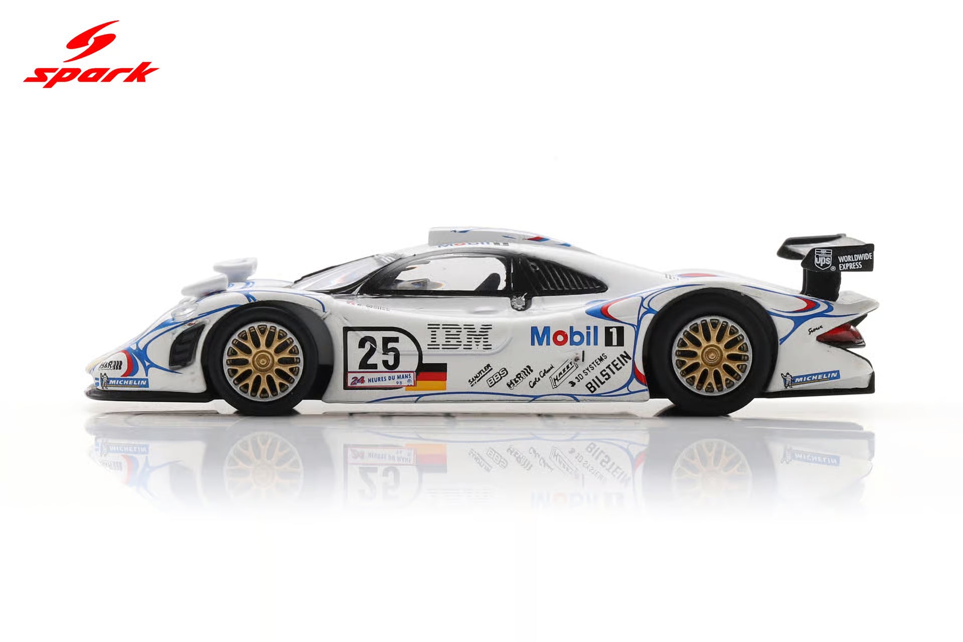 Pre-Order Porsche 911 GT1 No.25 2nd Le Mans 24H 1998  B. Wollek - J. Muller - U. Alzen