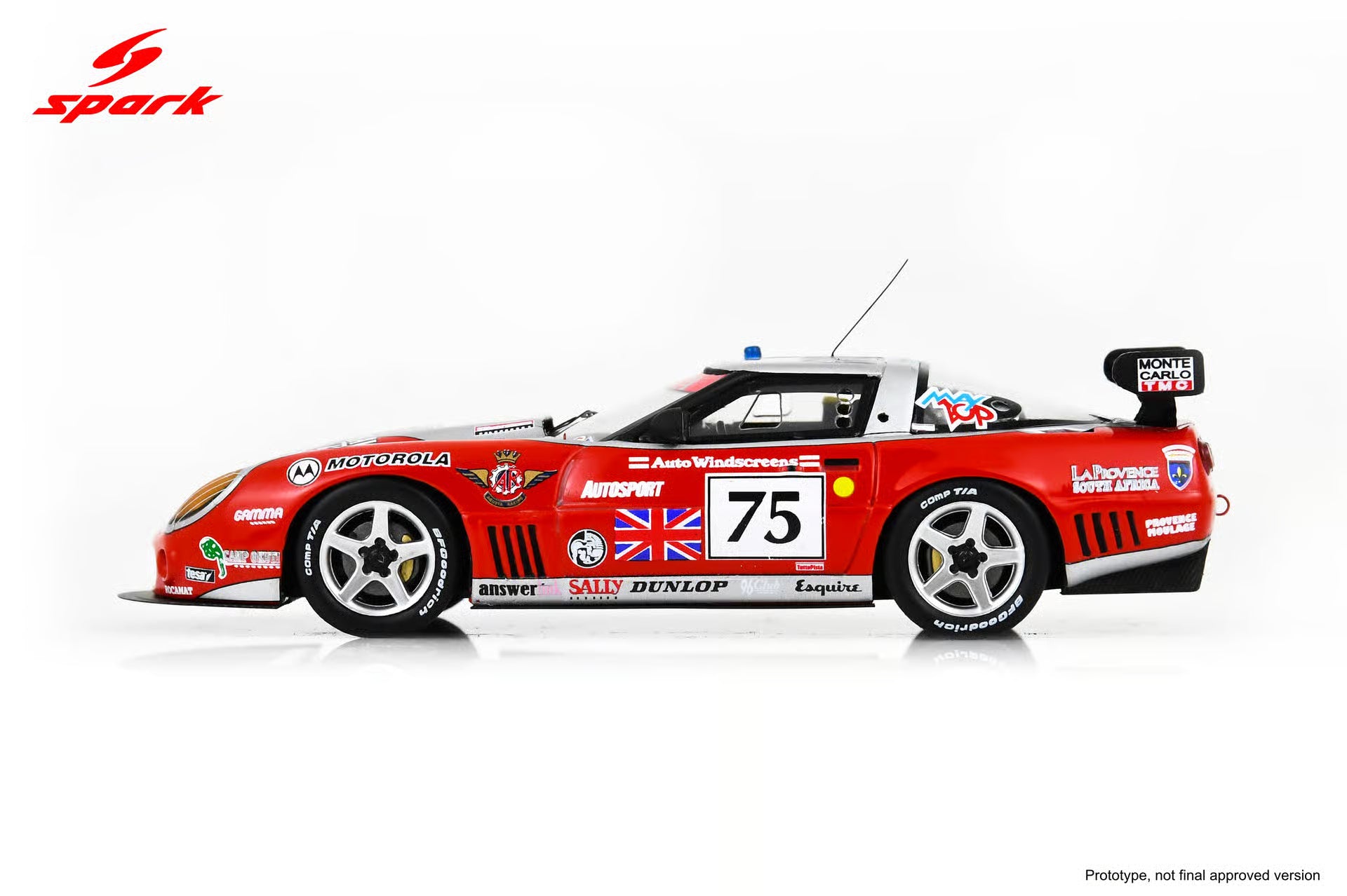 CORVETTE Callaway n75 Le Mans 1995 1:43