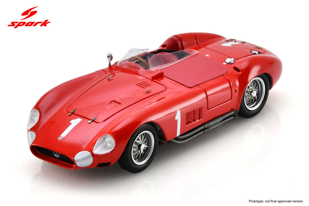 Pre-Order Maserati 300s No.1 Winner 1000kms Paris 1956 J. Behra -L.  Rosier Limited 300