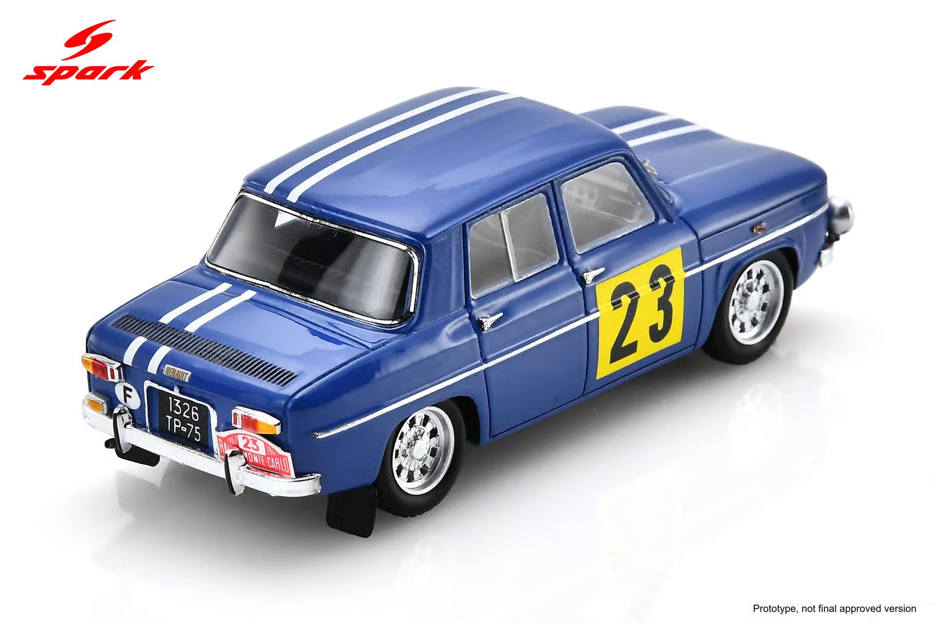 Pre-Order Renault 8 Gordini 1300 No.23 7th Monte Carlo Rally 1967 J-F. Piot - M. Karaly