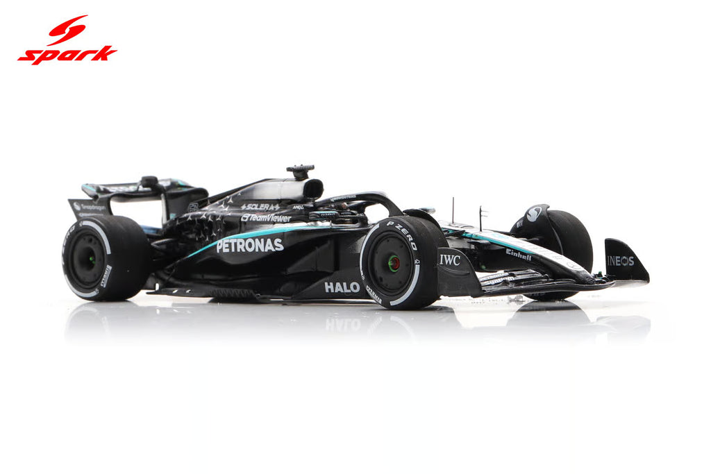 Mercedes AMG Petronas F1 Team W16e No.63 2nd Las Vegas GP 2025 George Russell 150th GP 1:43