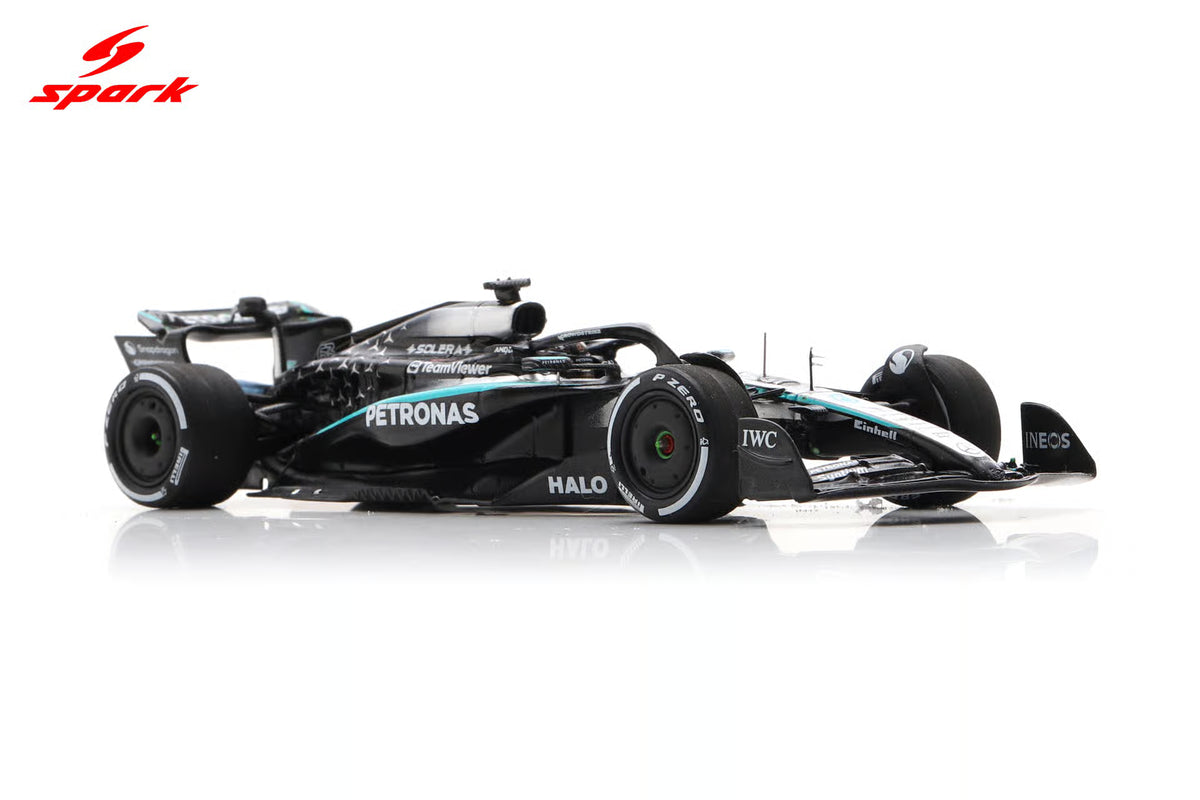 Mercedes AMG Petronas F1 Team W16e No.63 2nd Las Vegas GP 2025 George Russell 150th GP 1:43