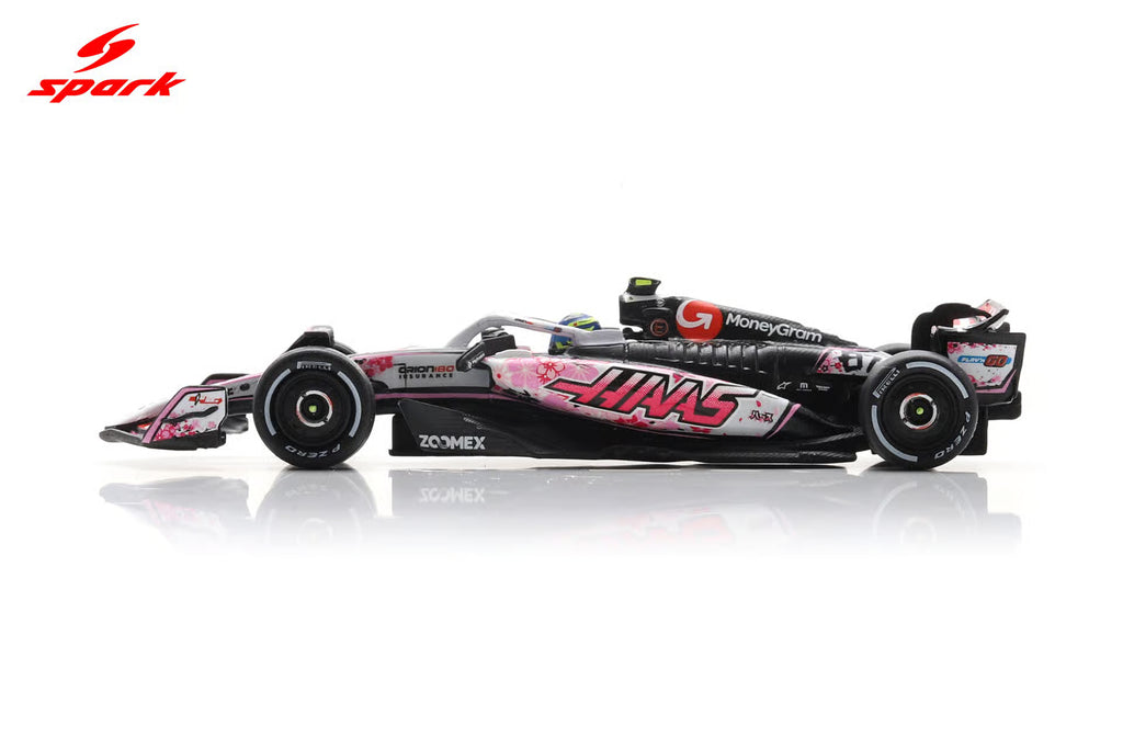 Pre-Order Haas VF-25 No.87 MoneyGram Haas F1 Team Japanese GP 2025 Oliver Bearman 1:64