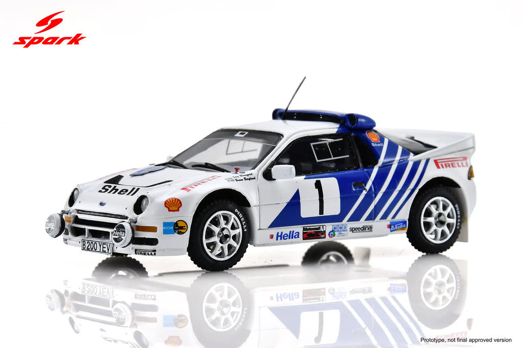 Pre-Order Ford RS200 No.1 Swedish Rally 1986 S. Blomqvist – B. Berglund