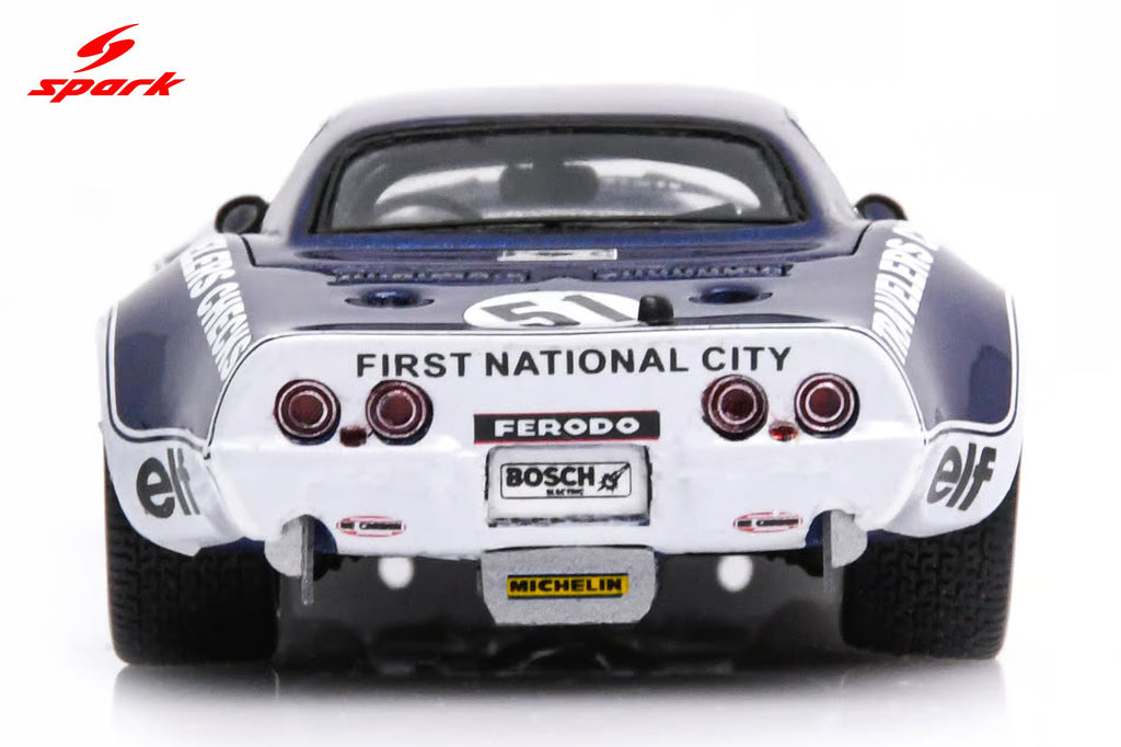 Chevrolet Corvette C3 No.51 18th 24H Le Mans 1974 H. Greder - M-C. Beaumont 1:43