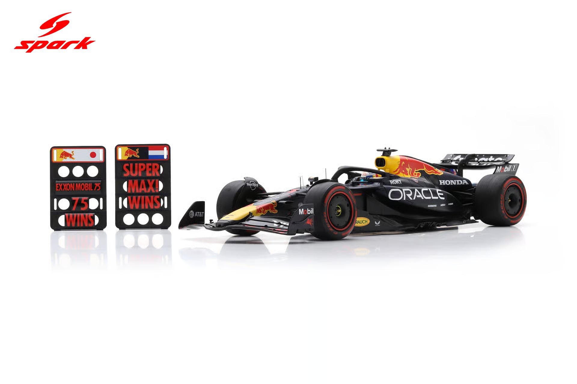 Pre-Order Red Bull Racing RB21 No.1 Oracle Red Bull Racing Winner US GP 2025 Max Verstappen 1:18