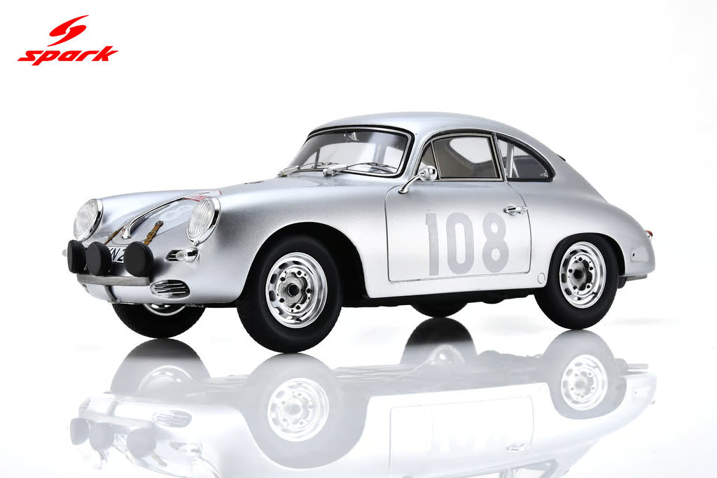 Pre-Order Porsche 356 BT5 1600GS Carrera GT No.108 Winner Tour De Corse 1960 Paul-Ernst Strähle -  Herbert Linge