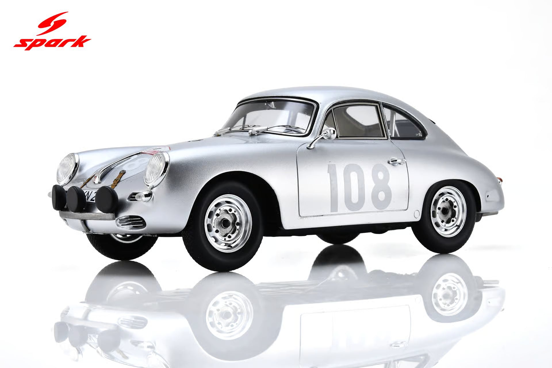 Pre-Order Porsche 356 BT5 1600GS Carrera GT No.108 Winner Tour De Corse 1960 Paul-Ernst Strähle -  Herbert Linge