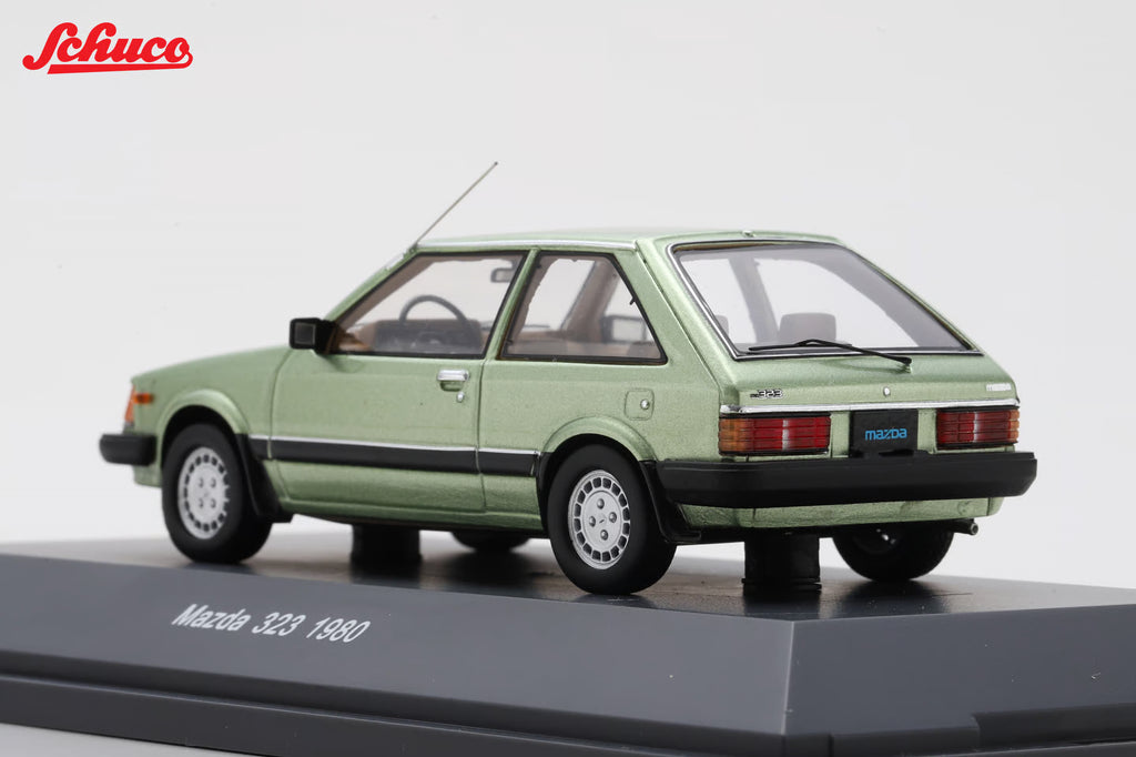 Mazda 323 light met green (Euro version) 1:43
