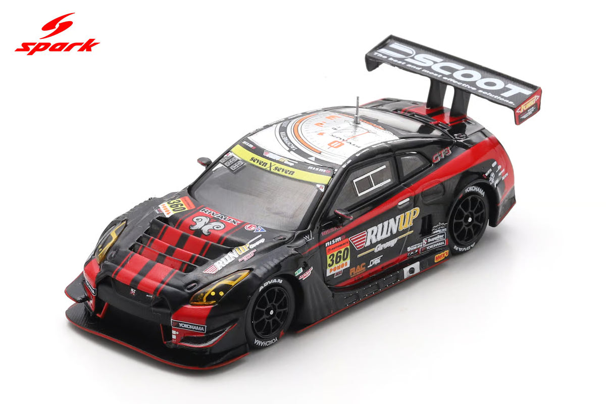 RUNUP RIVAUX GT-R TOMEI SPORTS No.360 GT300 SUPER GT 2025 T. Aoki - R. Arakawa 1:64