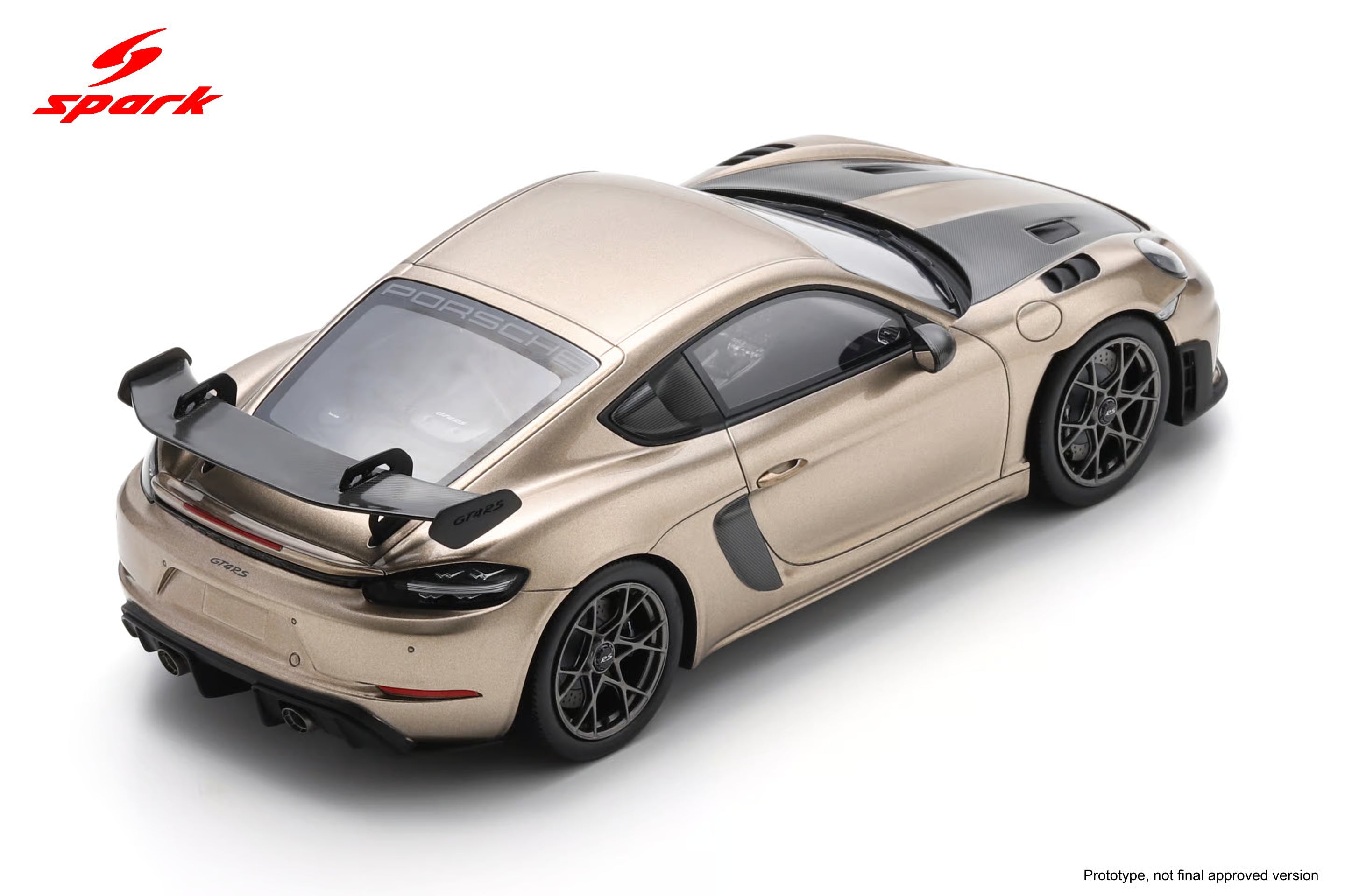Pre-Order Porsche Cayman GT4 RS - Gold bronze metallic with Weissach package
