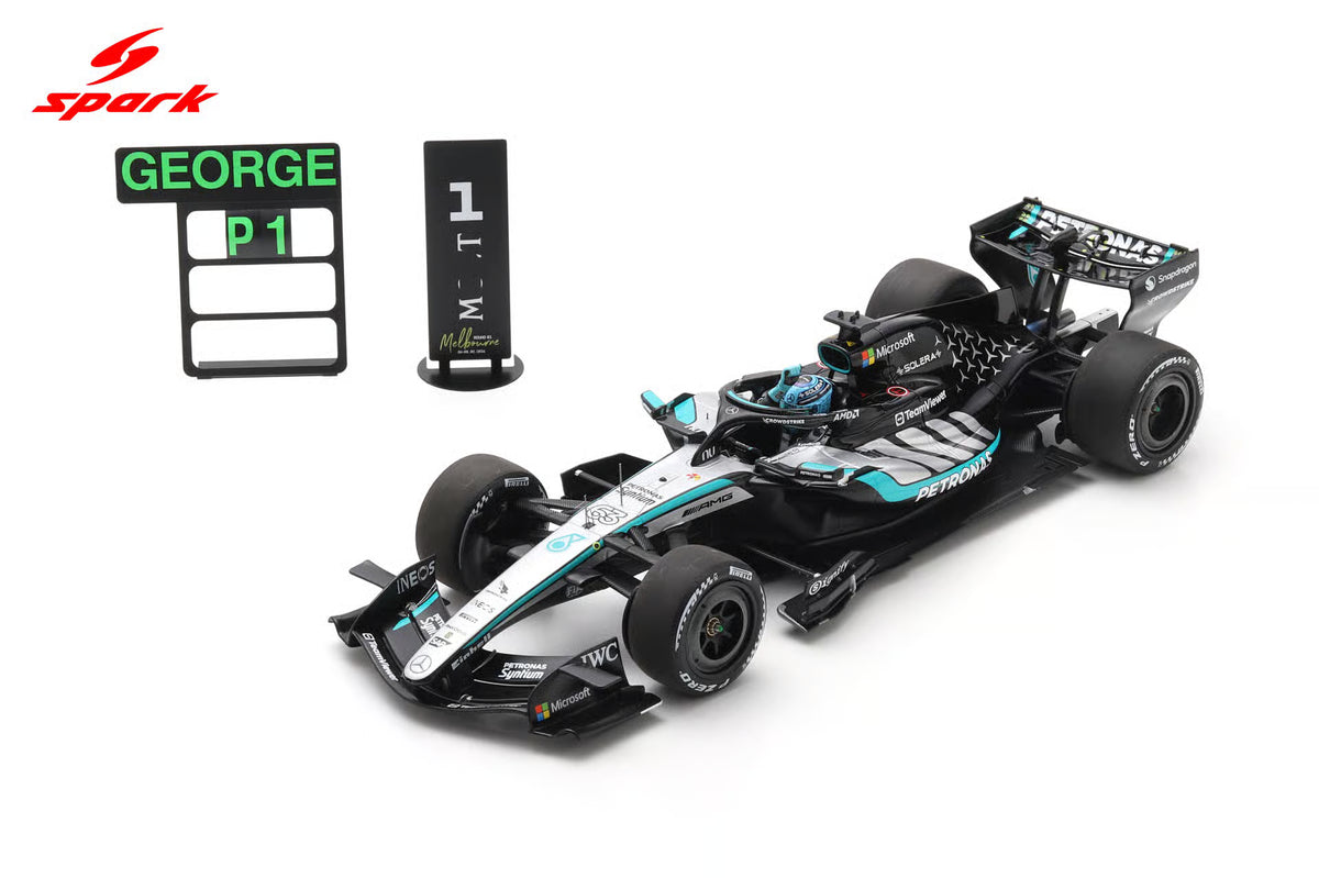 Pre-Order - Mercedes-AMG PETRONAS Formula One Team W17 No.63 Winner Australian GP 2026 George Russell