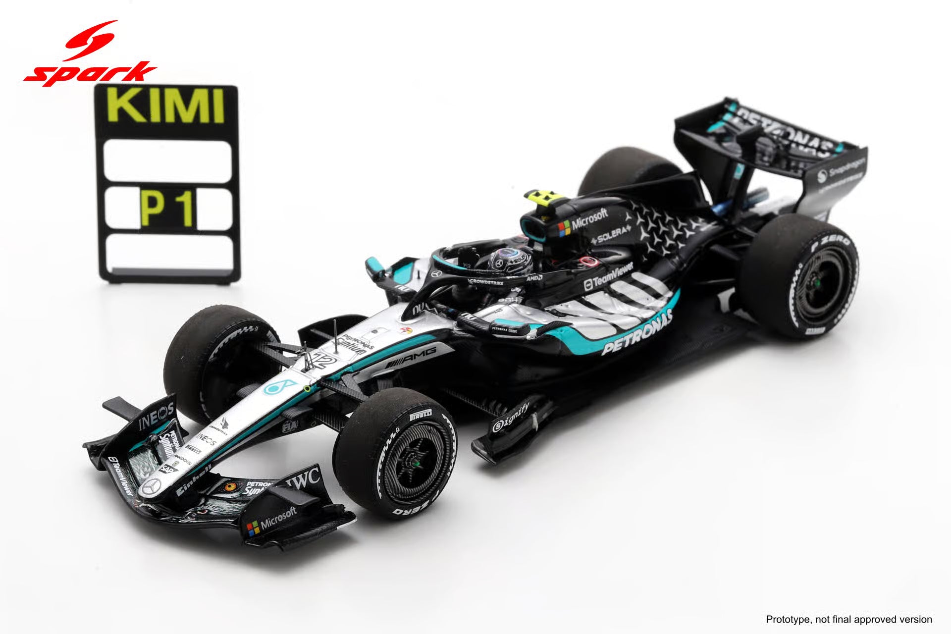 Pre-Order Mercedes-AMG PETRONAS F1 Team W17 No.12 Winner Japanese GP 2026 Kimi Antonelli 1:43
