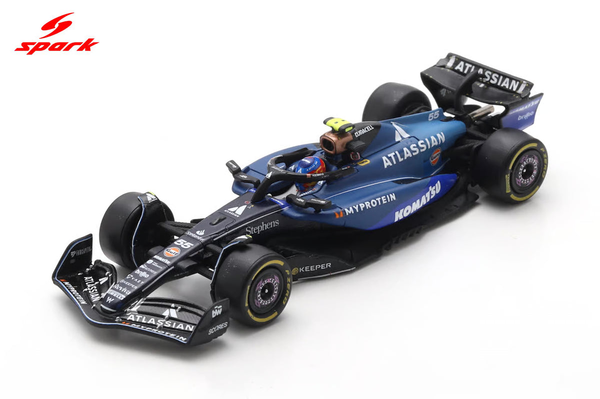 Williams FW47 No.55 Williams Racing Chinese GP 2025 Carlos Sainz 1:64