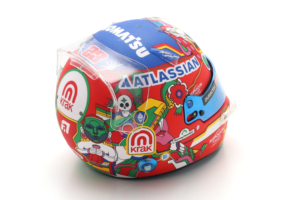 Pre-Order - Williams Racing Helmet - Alexander Albon - Mexican GP 2025 1:5
