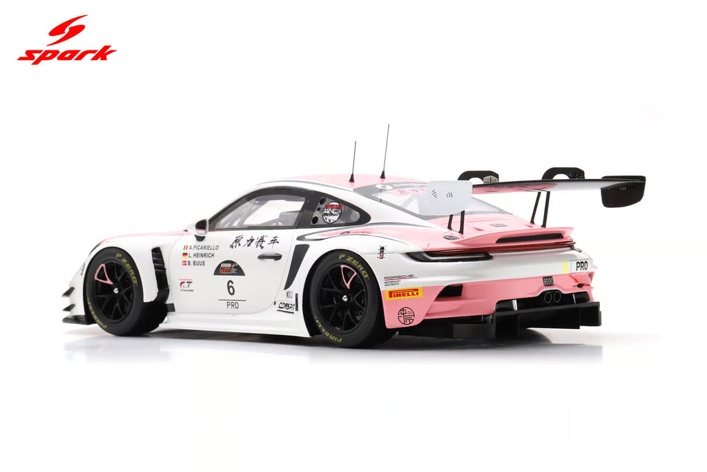 Pre-Order Porsche 911 GT3 R No.6 Origine Motorsport 5th Suzuka 1000km 2025 L. Heinrich - A. Picariello - B. Buus Limited 300 1:18