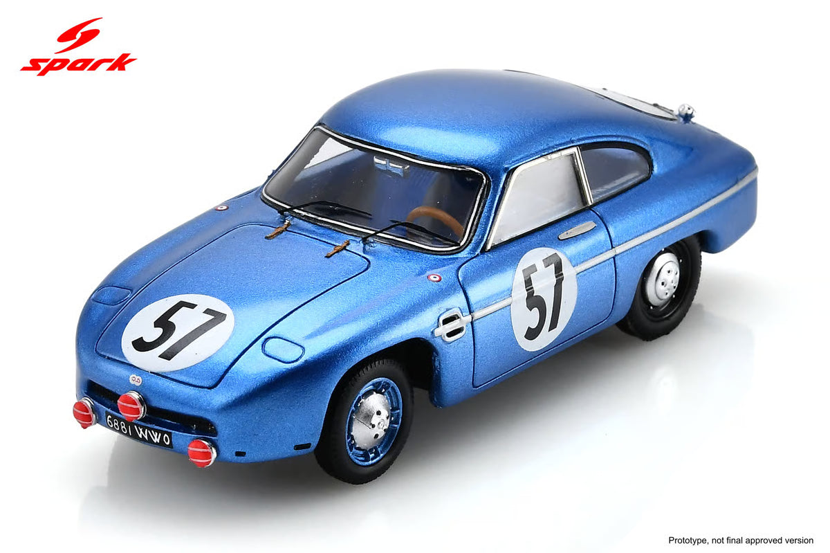 Pre-Order DB HBR5 Coupé Allégé Panhard No.57 Le Mans 24H 1957 B. Deviterne - M. Lailler