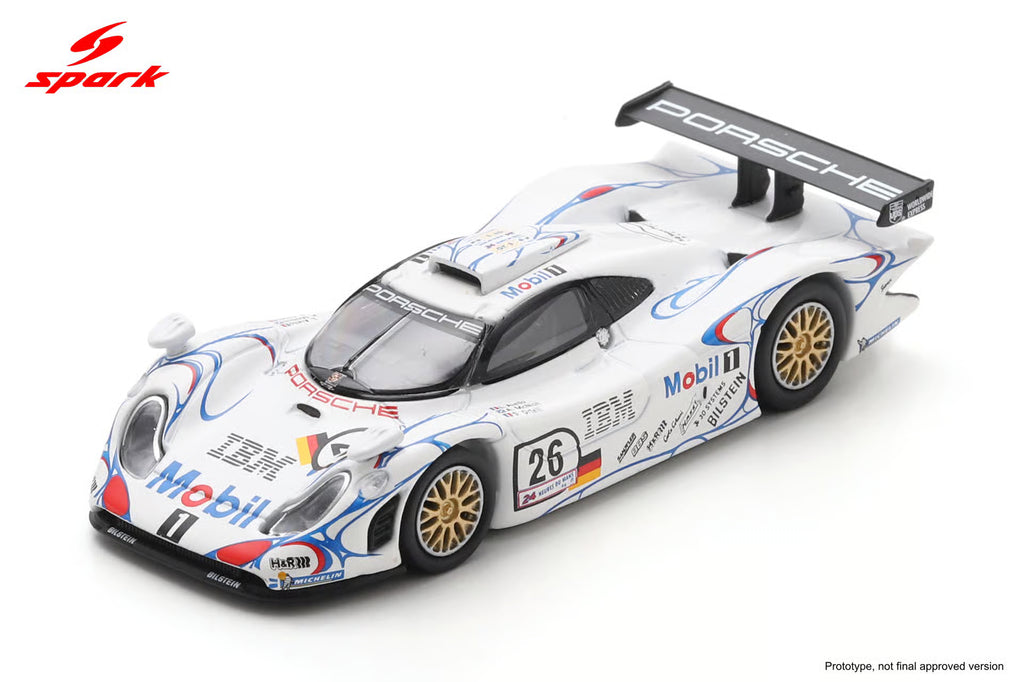 Pre-Order Porsche 911 GT1 No.26 Winner Le Mans 24H 1998 A. McNish - L. Aïello - S. Ortelli