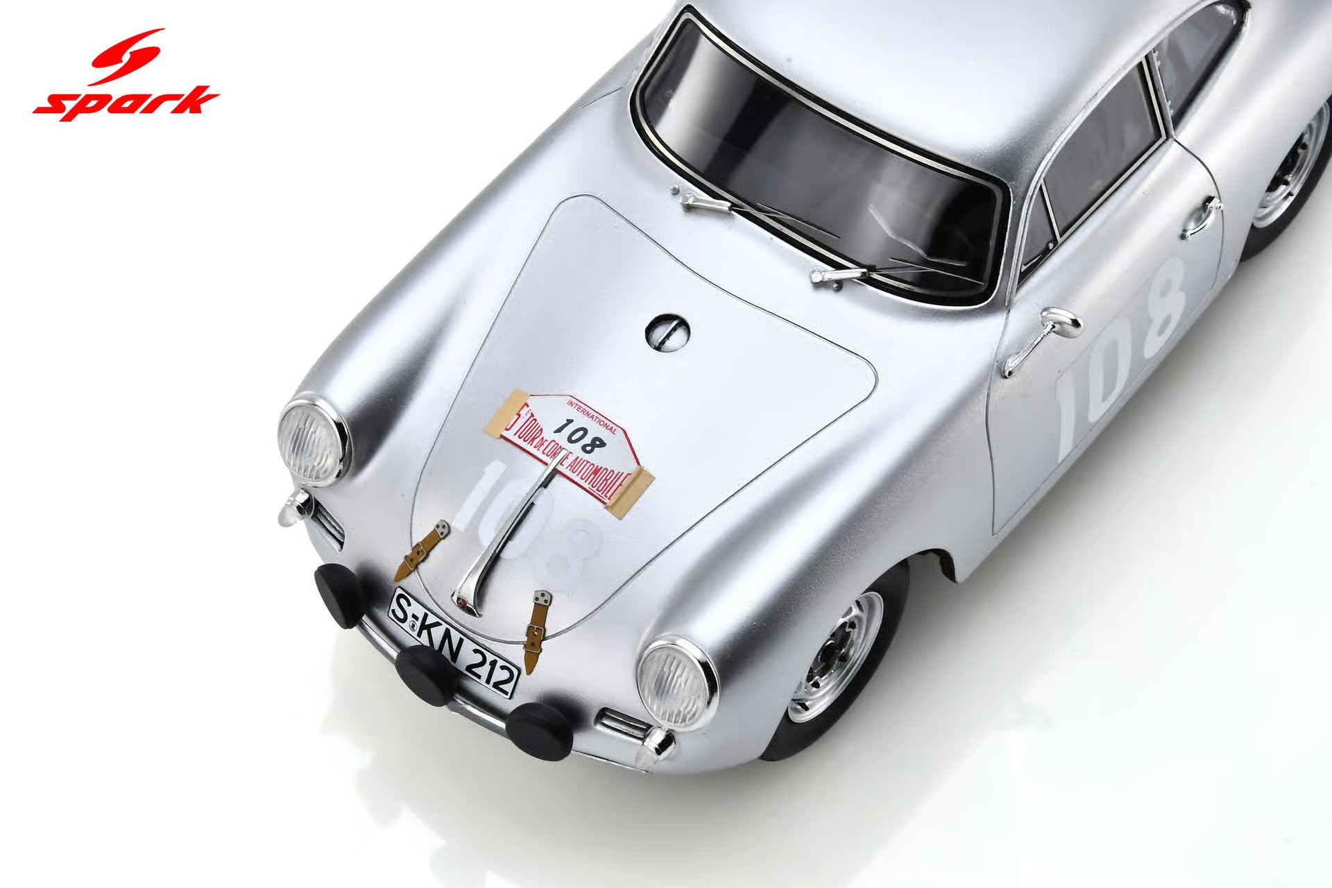 Pre-Order Porsche 356 BT5 1600GS Carrera GT No.108 Winner Tour De Corse 1960 Paul-Ernst Strähle -  Herbert Linge