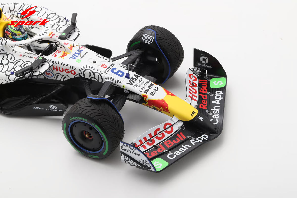 Pre-Order - Racing Bulls VCARB 02 No.6 Visa Cash App Racing Bulls Formula One Team British GP 2025 Isack Hadjar 1:18