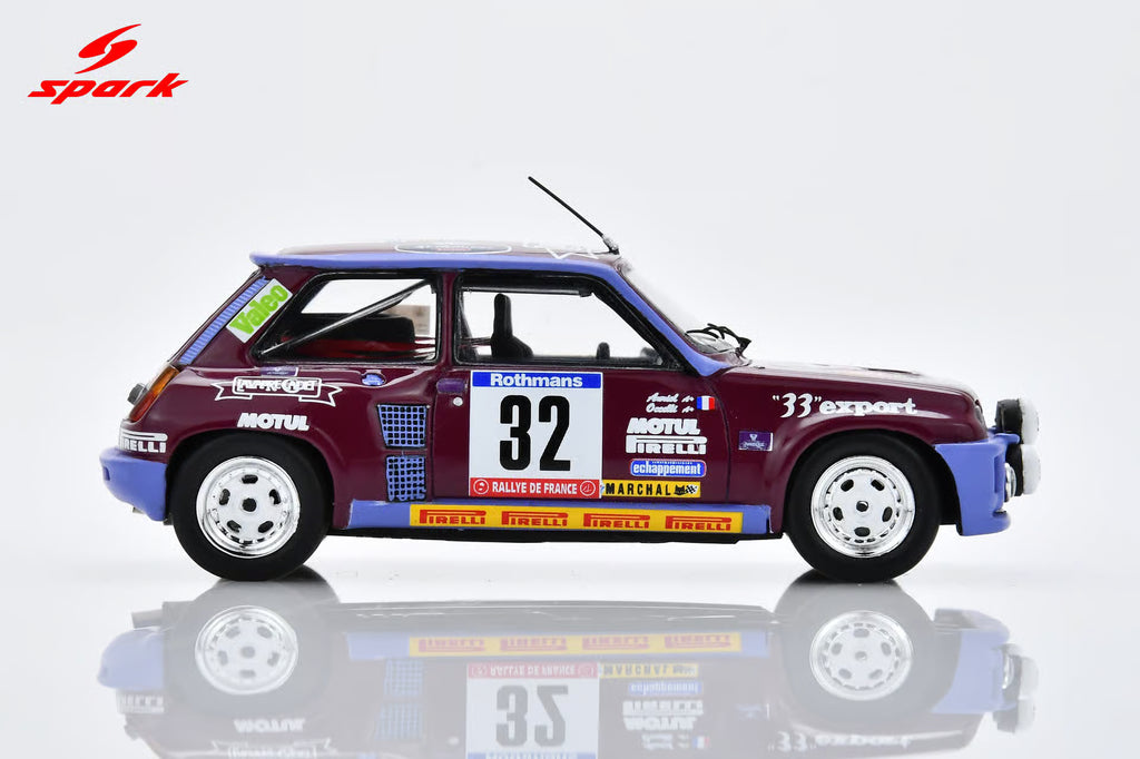 Pre-Order - Renault 5 Turbo No.32 Tour de Corse 1984 Limited 300 1:43