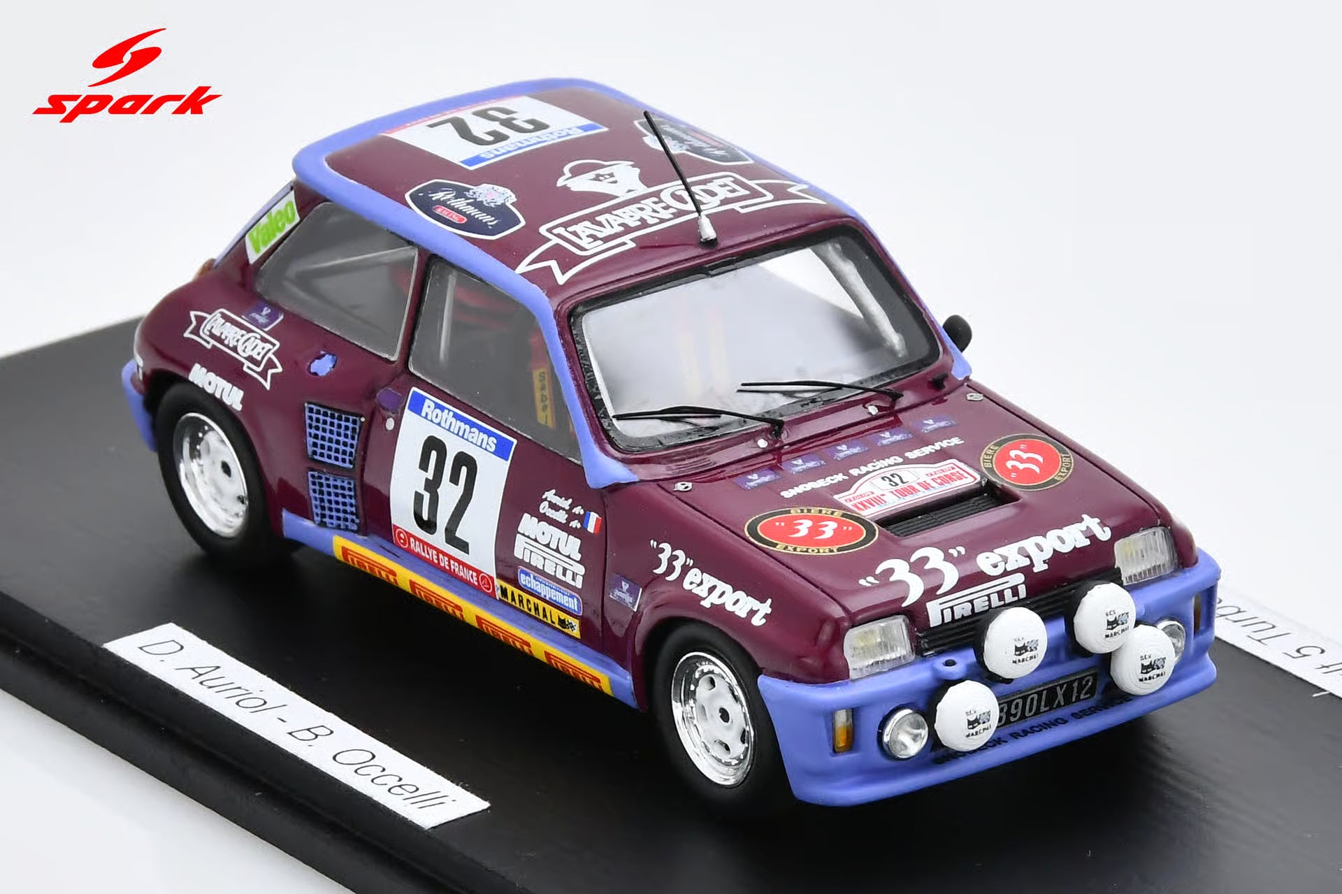 Pre-Order - Renault 5 Turbo No.32 Tour de Corse 1984 Limited 300 1:43