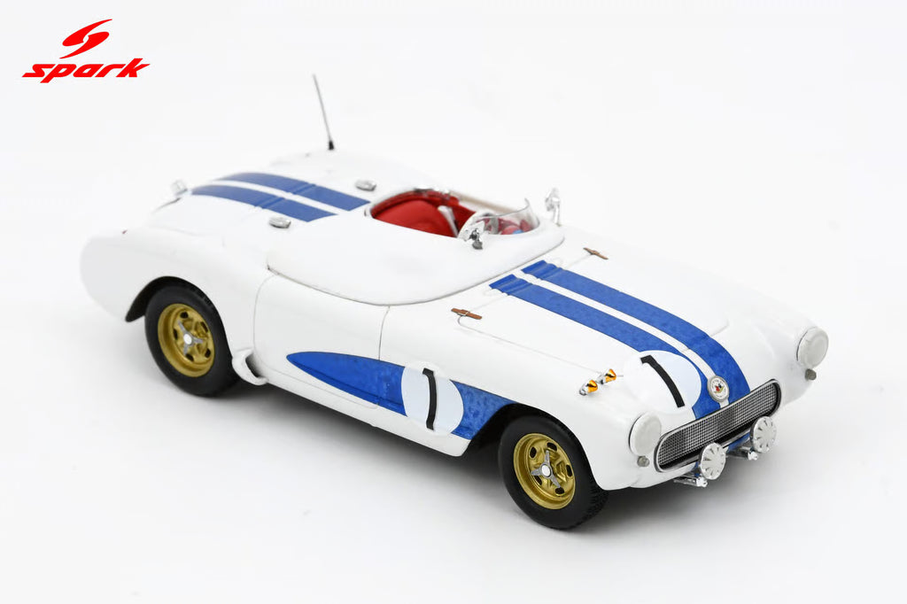 Corvette C1 n1 9th Sebring 1956  J. Fitch - W. Hansgen 1:43