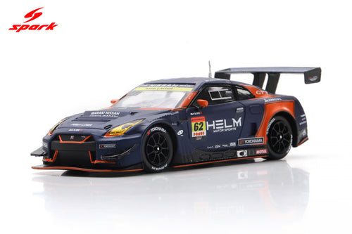 HELM MOTORSPORTS GT-R HELM MOTORSPORTS No.62 GT300 SUPER GT 2025 Y. Hiraki - R. Hiraki 1:64