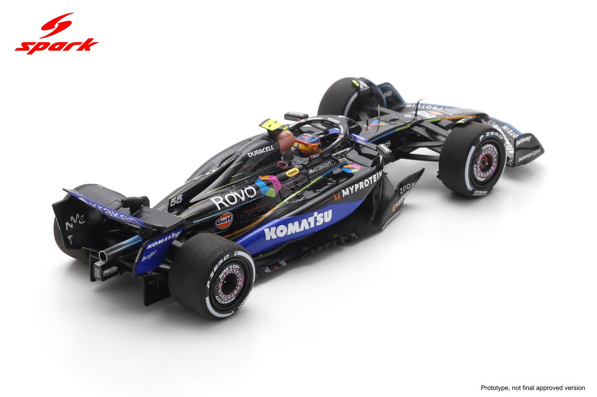 Pre-Order - Atlassian Williams F1 Team FW47 No.55 5th Las Vegas GP 2025 Carlos Sainz 1:43