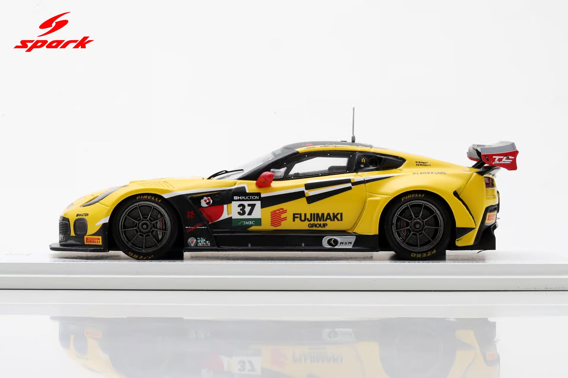 Callaway Corvette C7 GT3-R No.37 Callaway Competition with BINGORACING - Suzuka 10H 2019 - S. Takei - R. Ogawa - M. Pommer 1:43