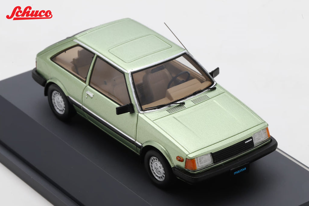 Mazda 323 light met green (Euro version) 1:43