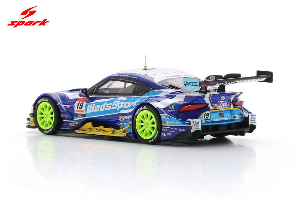 WedsSport ADVAN GR Supra TGR TEAM WedsSport BANDOH No.19 GT500 SUPER GT 2025 Y. Kunimoto - S. Sakaguchi